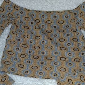 Zara Multicolor Patterned Top